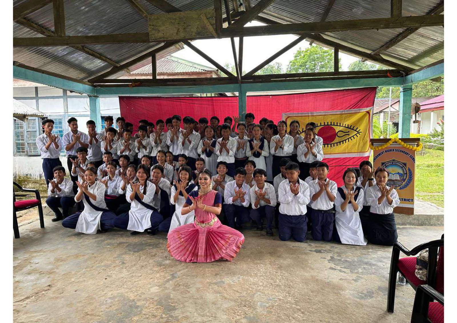 SPIC MACAY cultural programme at GHSS Daring
